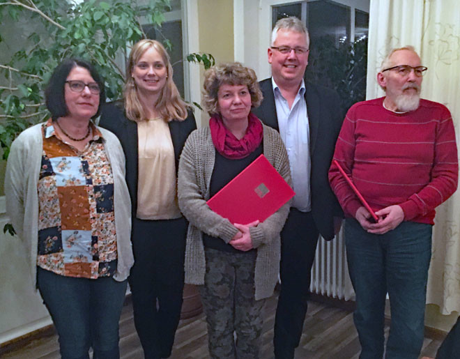 Gruppenbild mit Jubilaren